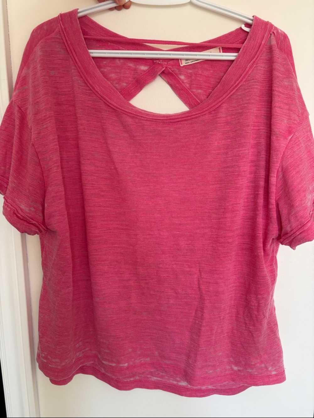 We The Free Vibrant Pink Tank Top